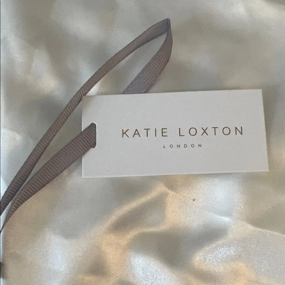 Katie Loxton Silver Perfect Pouch - Fabulous Friend- NWT